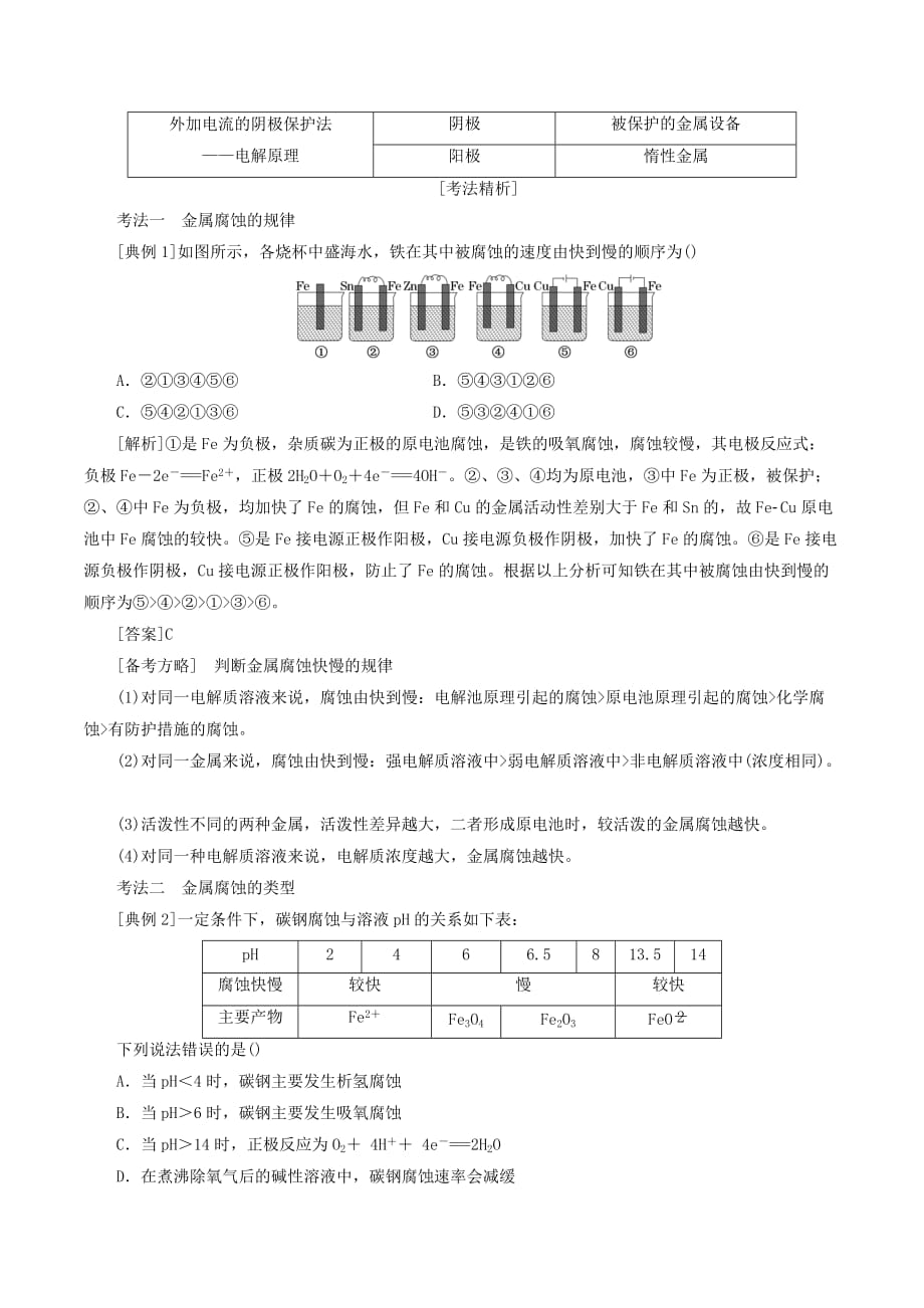 （通用版）高考化学一轮复习第六章化学反应与能量6.6化学能与电能（4）电化学原理的综合应用（过综合）学案（含解析）_第2页