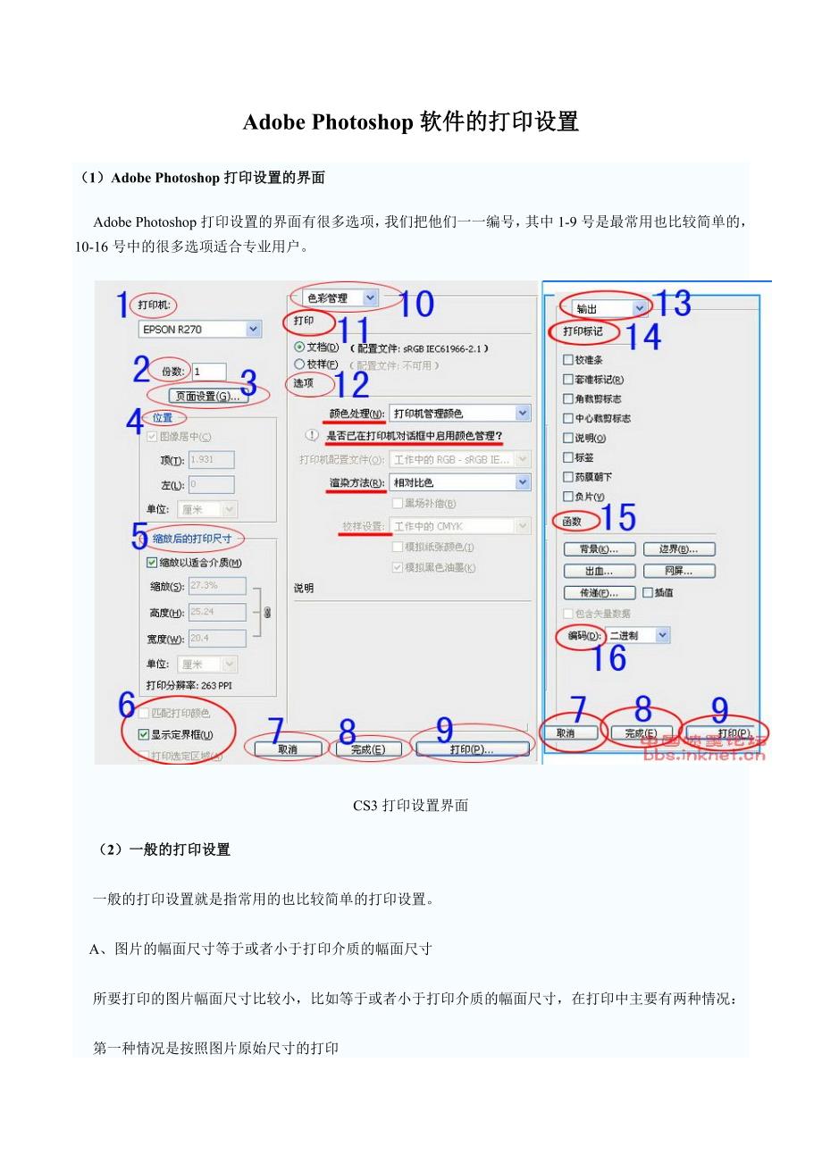 AdobePhotoshop软件的打印设置.docx_第1页