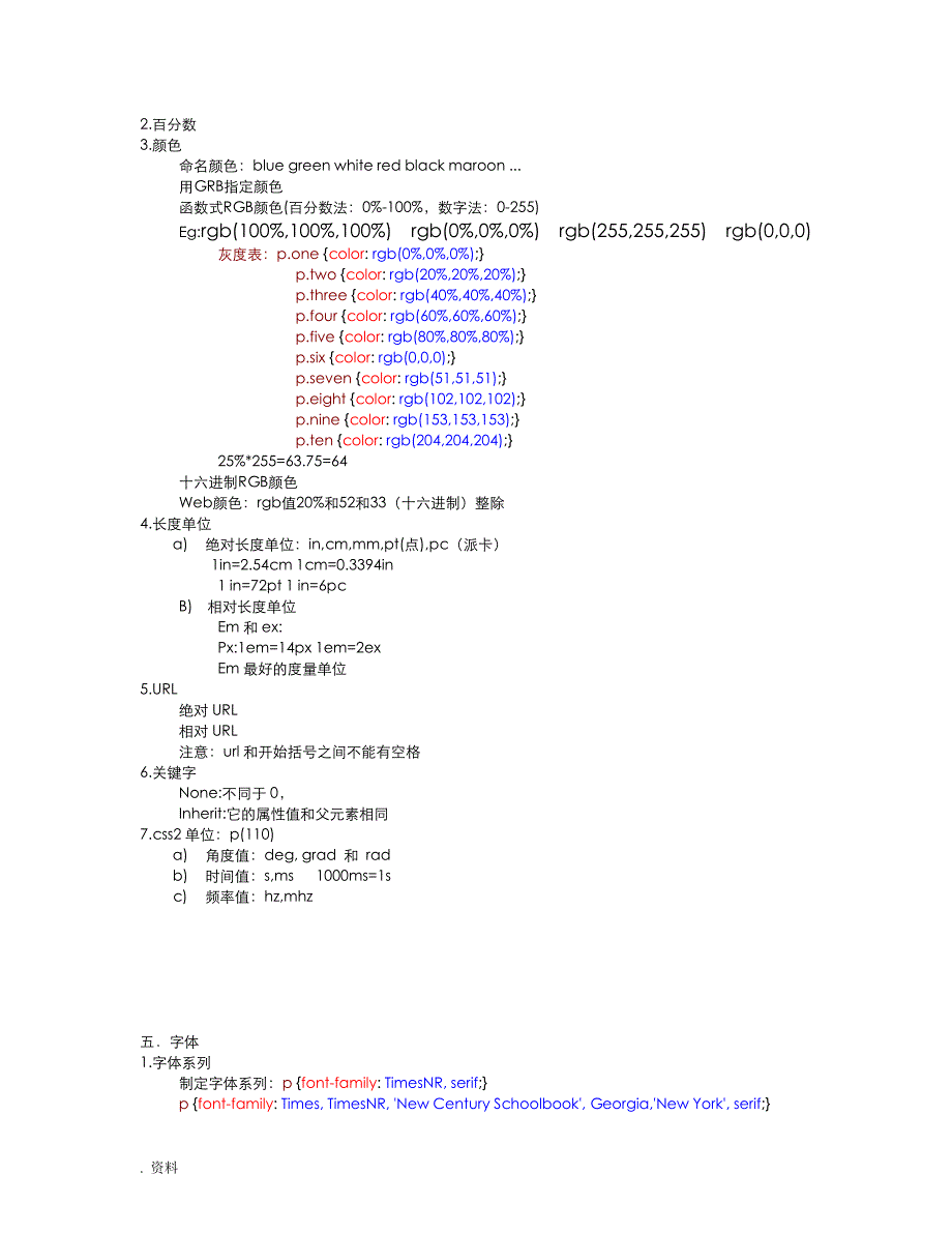 CSS知识点总结_第3页