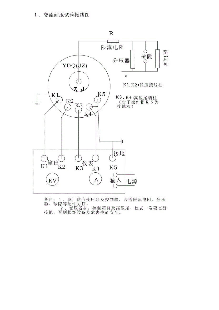 GPXZ-L串级式高压试验变压器.doc_第4页