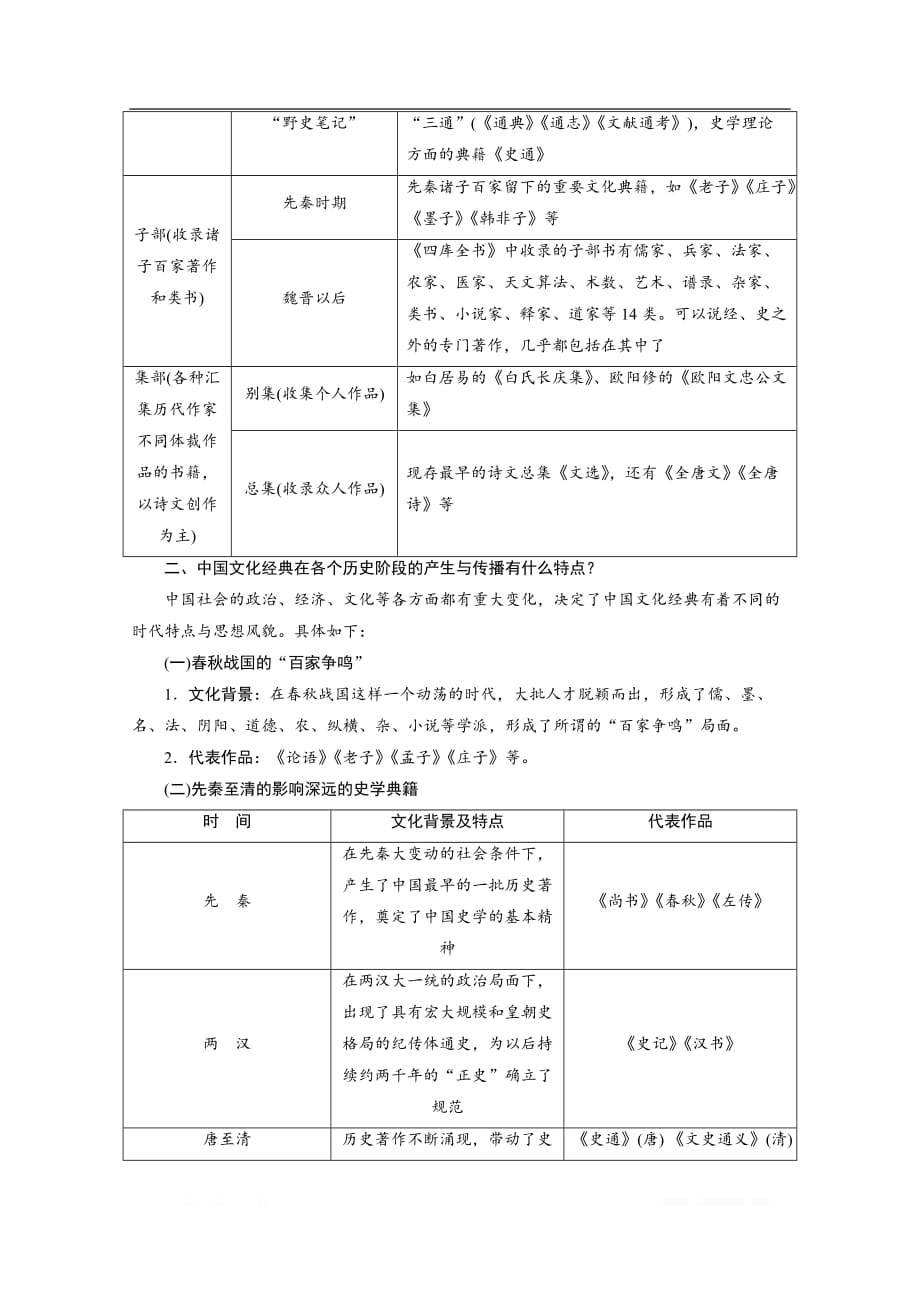 2019-2020学年高中语文人教版选修中国文化经典研读学案：第一单元　入门四问_第4页