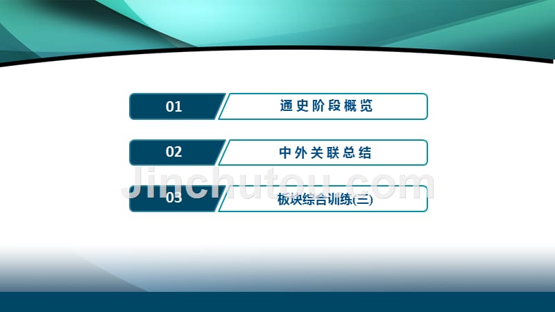 2020江苏高考历史二轮课件：板块三　世界文明历程 综合提升_第2页