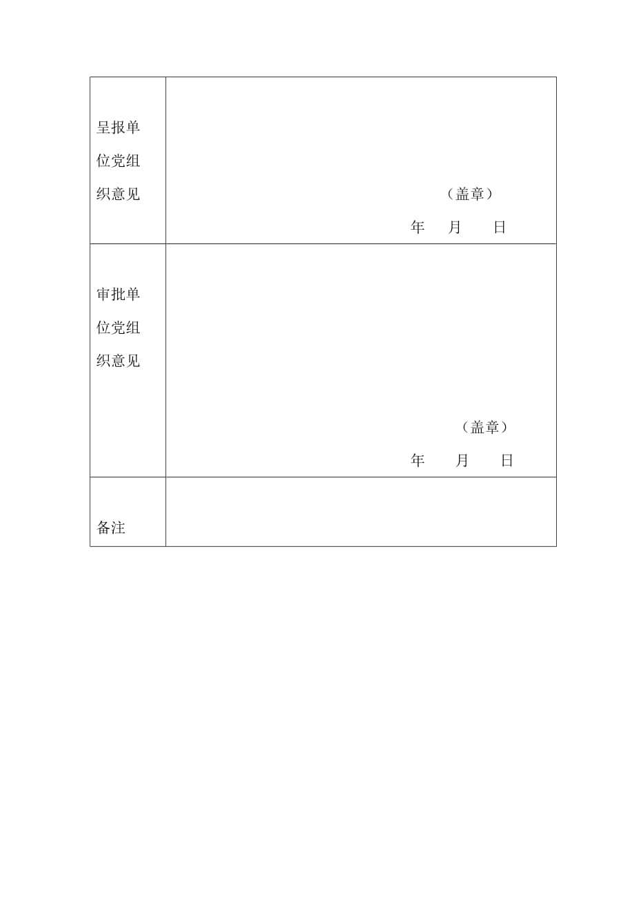 优秀共产党员呈报审批表.doc_第2页