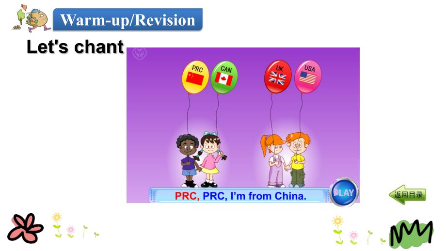 人教PEP版小学英语三年级下册 Unit 1 Unit 1 Part B 第一课时 教学课件PPT_第3页