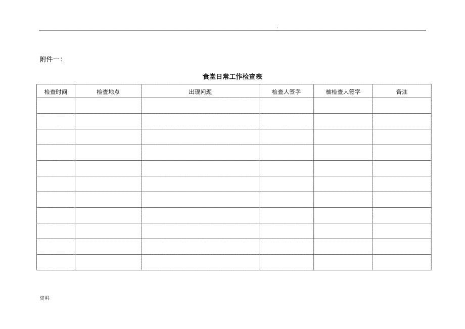 食堂服务质量检查要求规范)_第5页