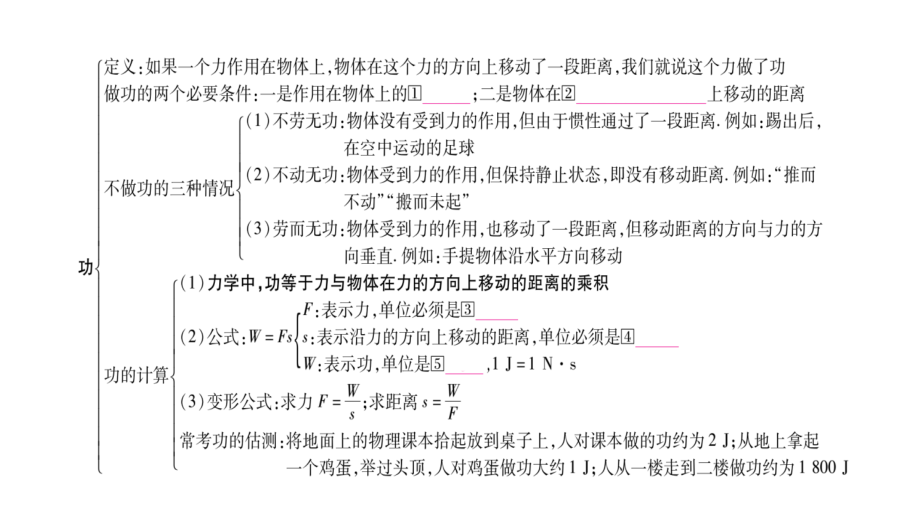 中考物理复习 第13讲功和机械能_第4页