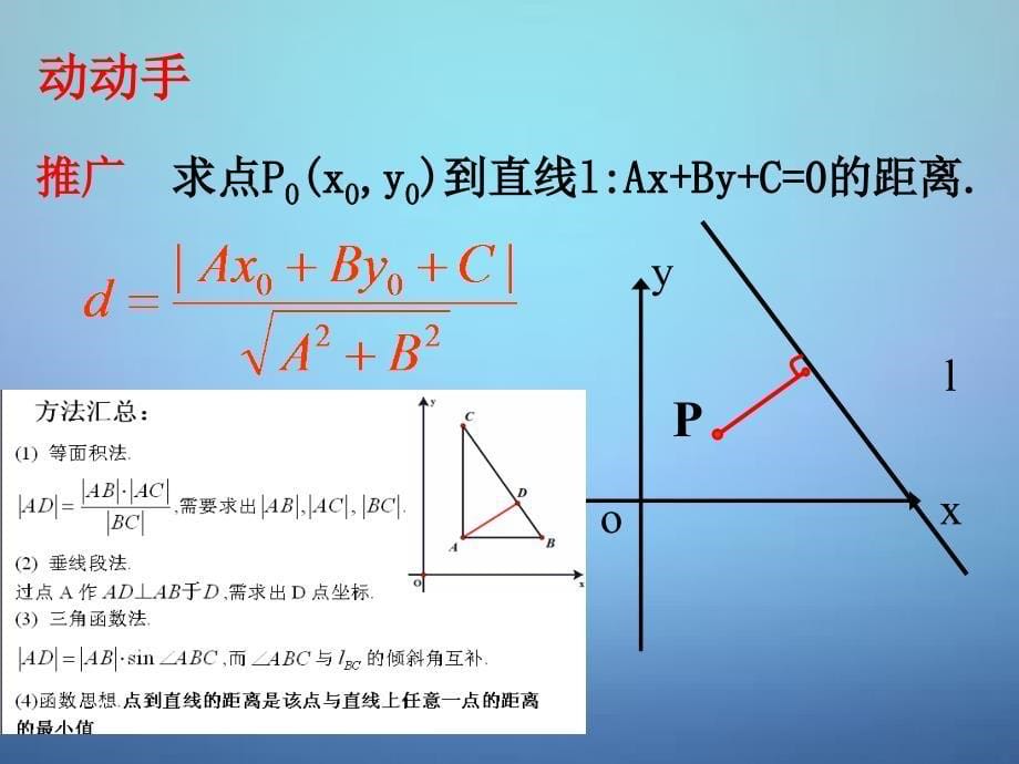 2015高中数学3.3.3点到直线的距离课件1新人教A版必修2 (1).ppt_第5页