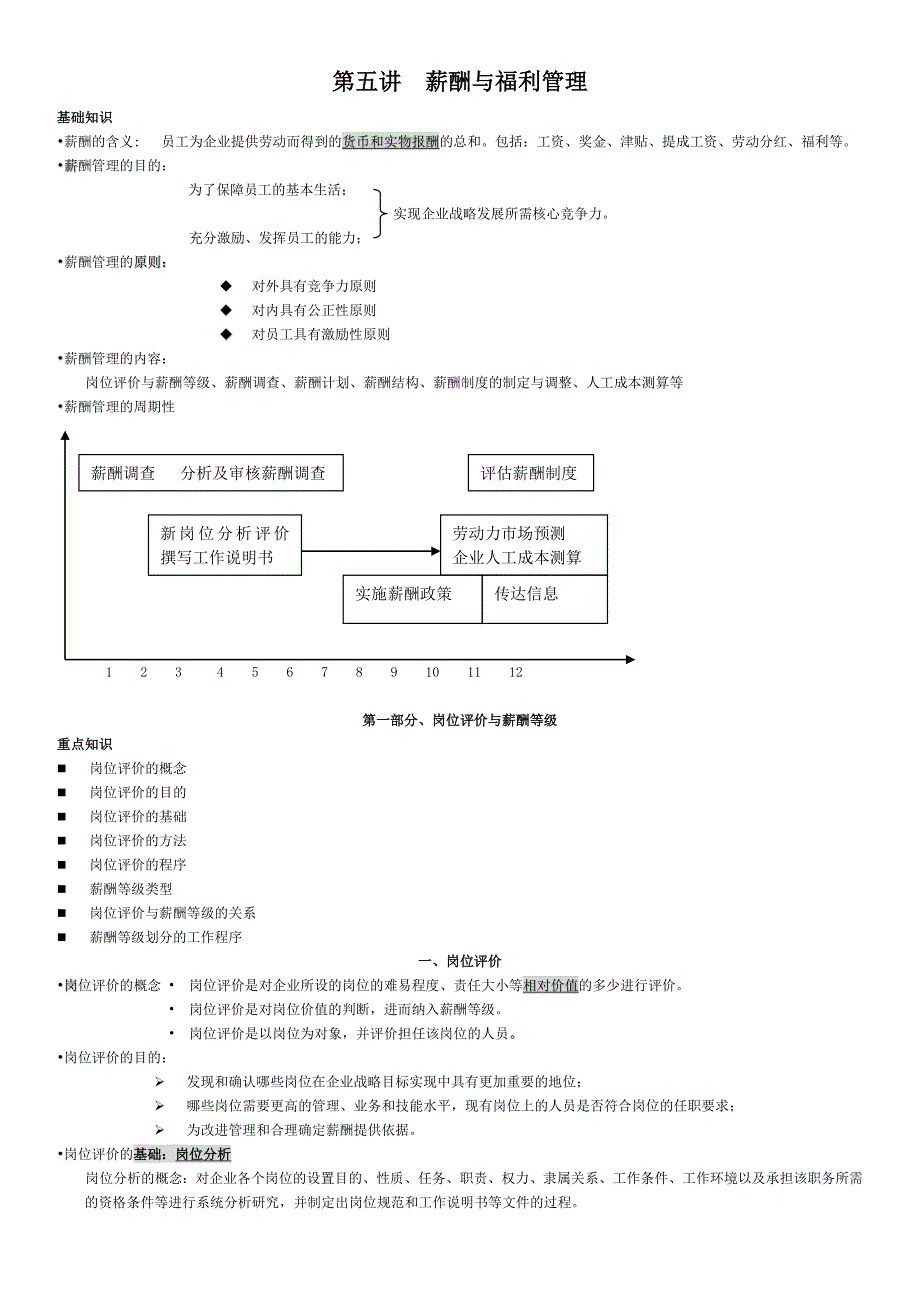 （员工福利待遇）人力资源管理师第五讲薪酬与福利管理_第1页