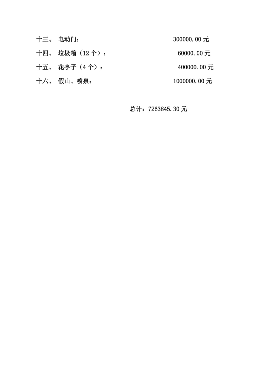 金都西苑小区室外附属工程概算高工.doc_第4页