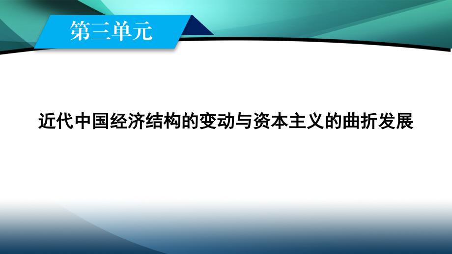 2019-2020学年人教版历史必修2课件：第10课 中国民族资本主义的曲折发展_第2页