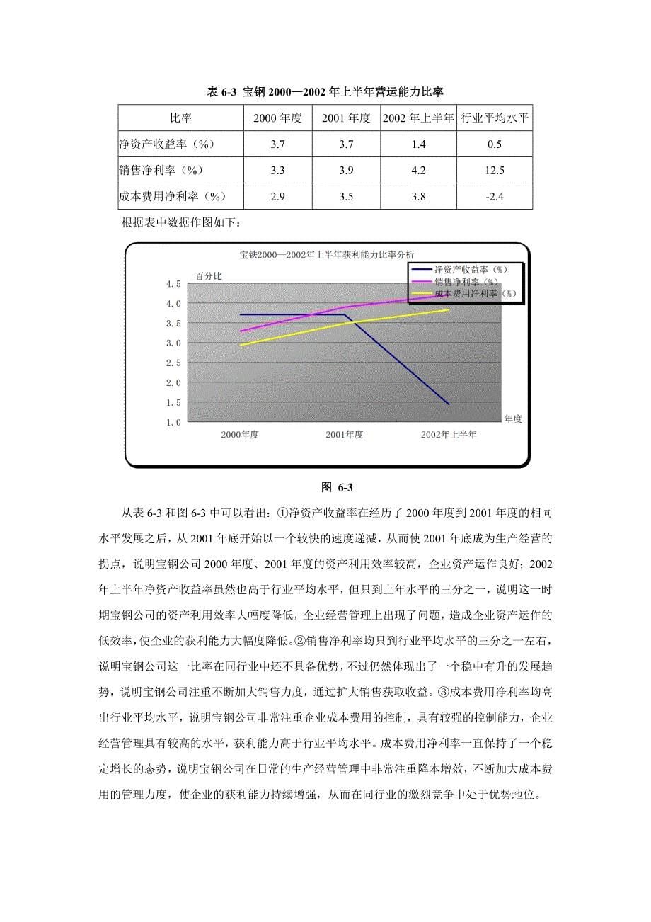 （企业管理咨询）某著名咨询公司宝钢财务分战略及其相关措施分析报告_第5页