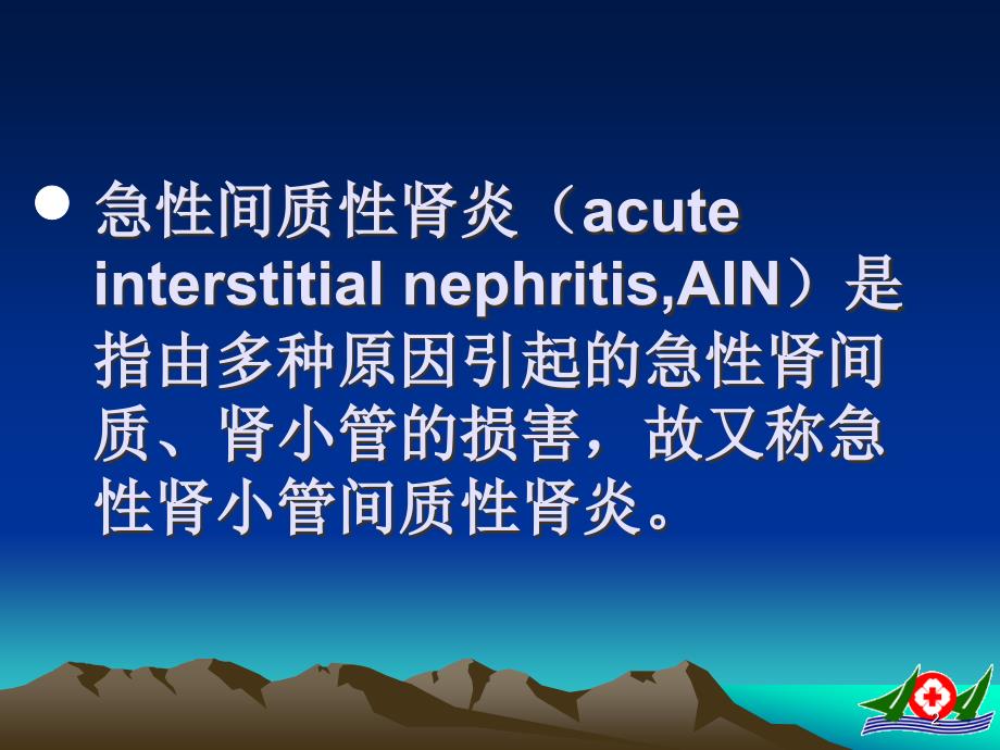 急性间质性肾炎的诊断与治疗PPT课件_第2页