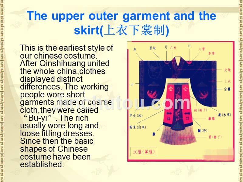 Traditionnal Chincse Clothing 传统中国服饰_第4页
