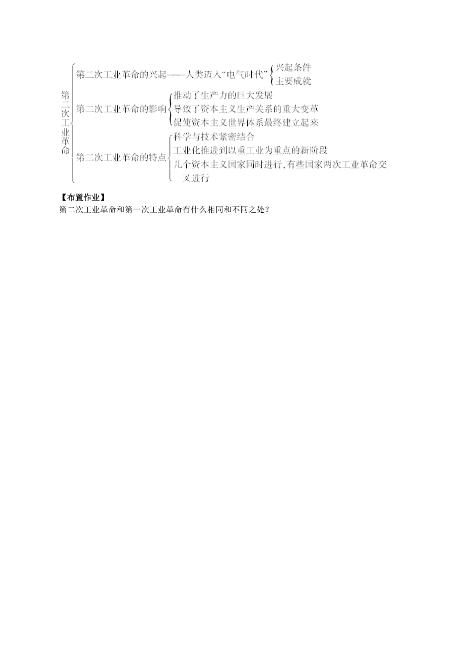 高中人教版历史必修二：第8课 第二次工业革命【新课教学过程（1）】_第4页