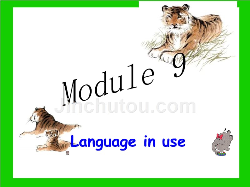 外研版英语八上Module 9《Unit 3 Language in use》ppt课件_第1页