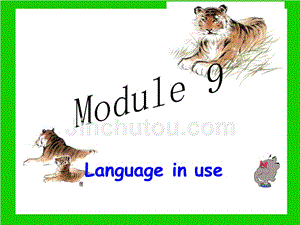 外研版英语八上Module 9《Unit 3 Language in use》ppt课件