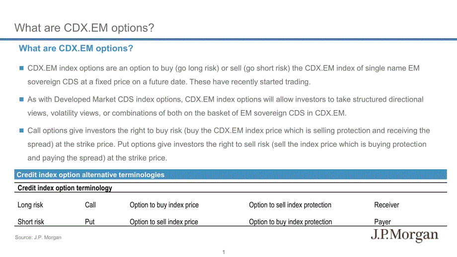 J.P. 摩根-新兴市场-投资策略-新兴市场CDX概述：新兴市场期权、交易惯例和投资者用途-2020.2-31页_第4页