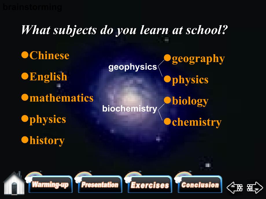 人教版高中英语必修三Unit 4《Astronomy the science of the stars》（period 1）课件_第4页