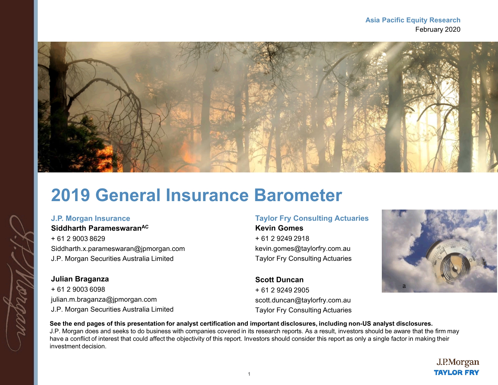 J.P. 摩根-亚太地区-保险行业-2019年一般保险晴雨表-2020.2-58页_第1页