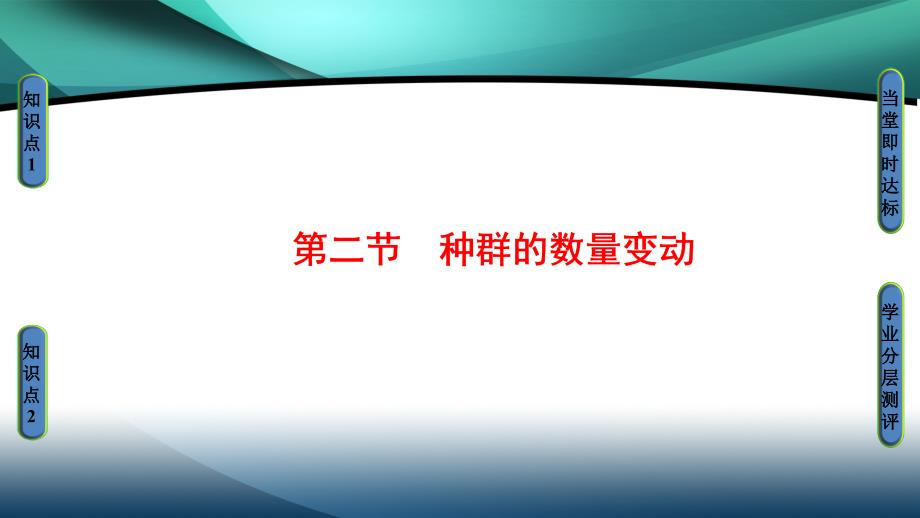 2017-2018学年高中生物第2单元第1章第2节种群的数量变动_第1页