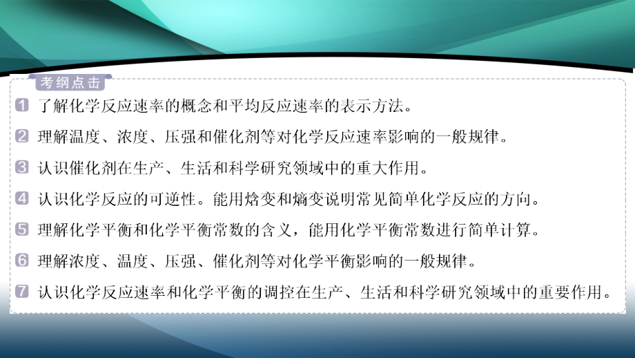 2020江苏高考化学二轮课件：10 专题十　化学反应速率和化学平衡_第3页