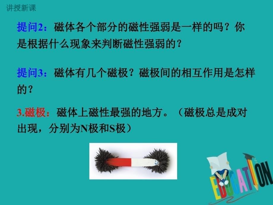 九年级物理上册第七章磁与电1磁现象教学课件新_第5页