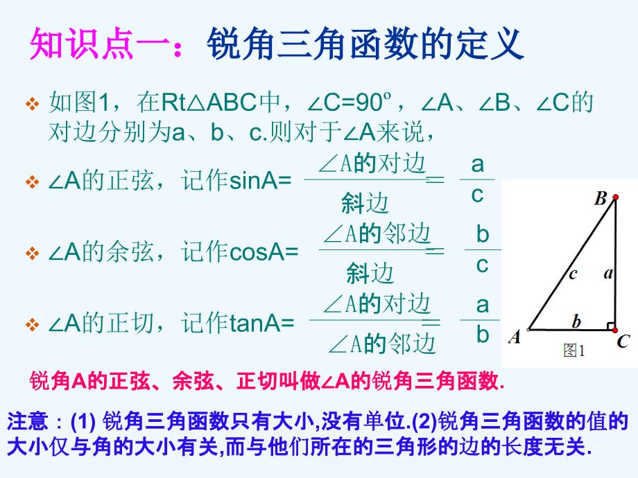 冀教版九上第三十一章《锐角三角函数》ppt课件_第3页