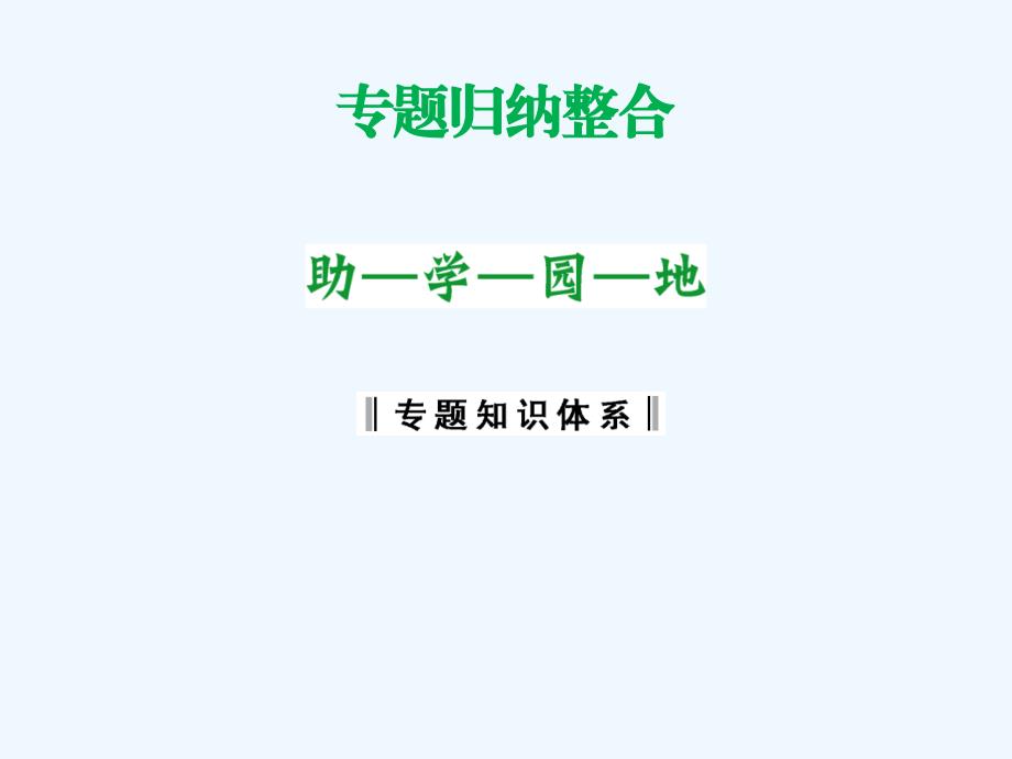 人民版必修2专题六《罗斯福新政与当代资本主义》ppt复习课件_第1页