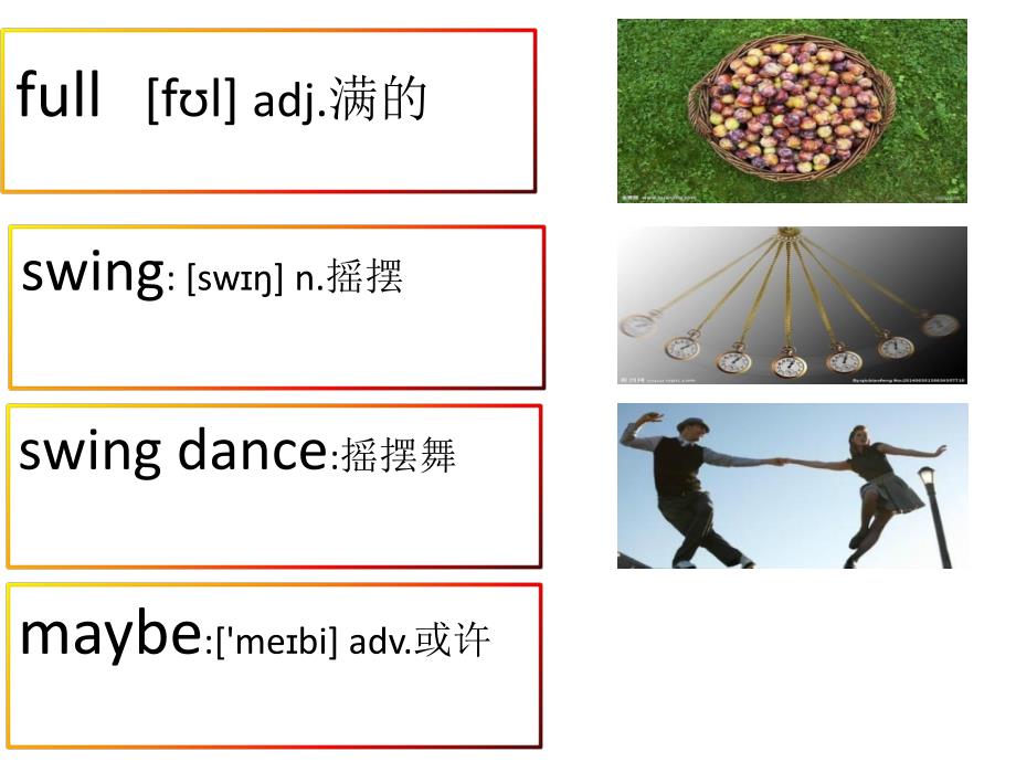 八年级英语上册Unit2单词_第3页