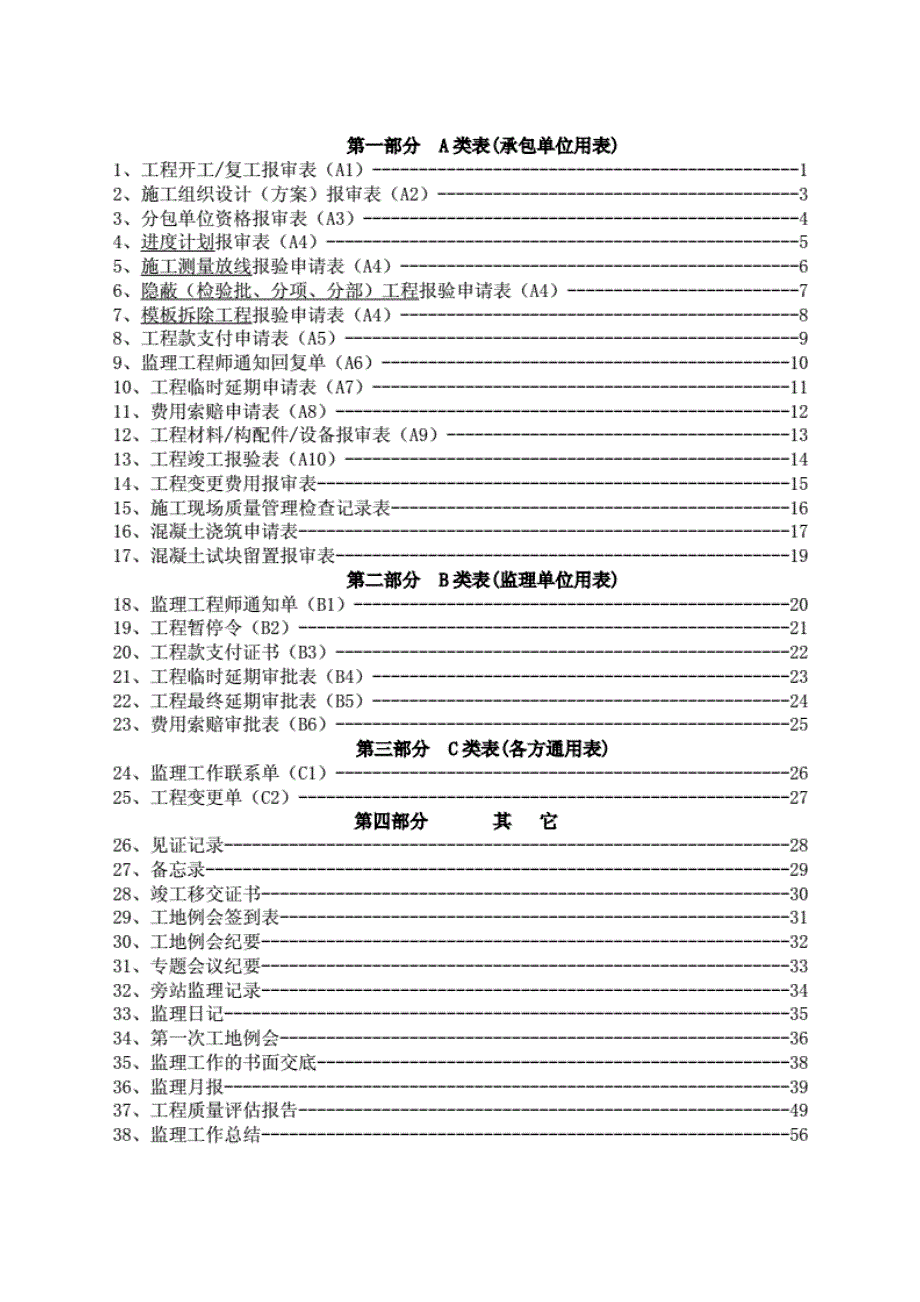 工程监理资料全套范例整理版_第2页