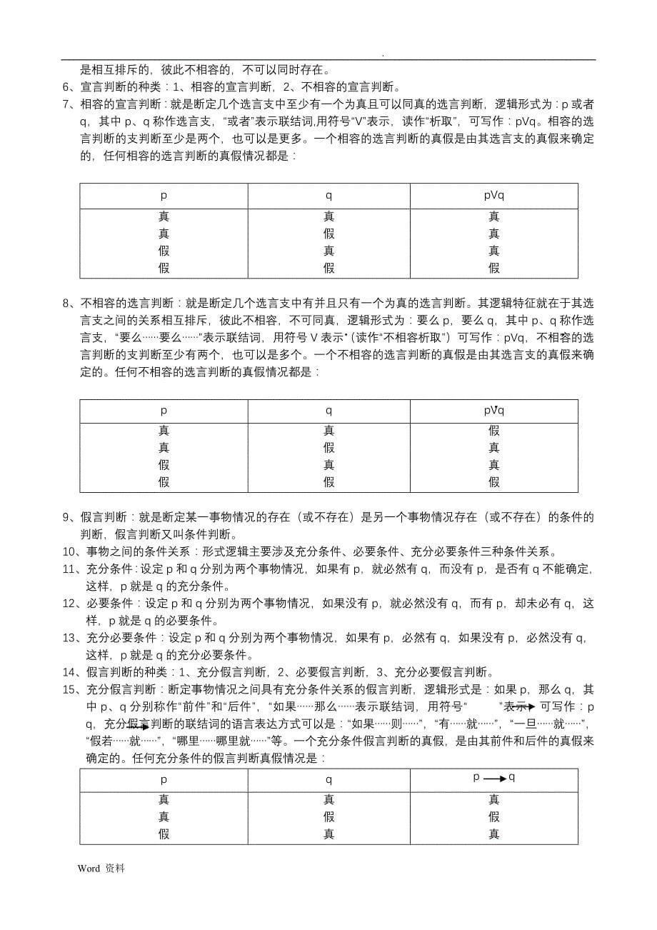 普通逻辑资料23页_第5页