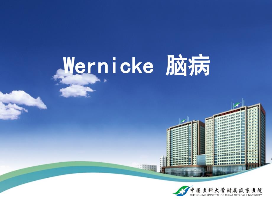 《wernicke脑病》PPT课件.ppt_第1页