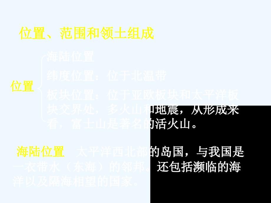 人教版地理七下《我们邻近的国家和地区》ppt复习课件_第2页