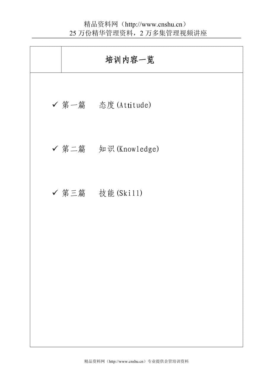 （员工手册）k__国际大酒店员工培训手册（态度知识篇）_第5页