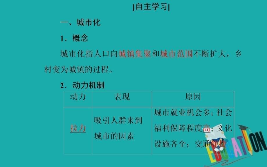 2020春地理必修2（人教版）课件：第二章 第三节 城市化_第5页