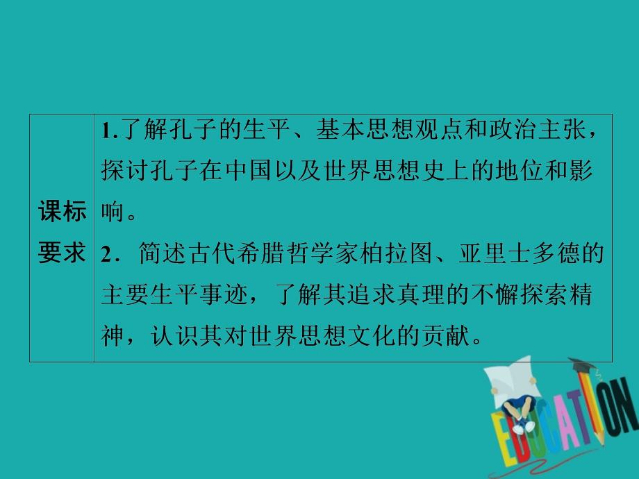 2019-2020学年人教版历史选修四中外历史人物评说配套课件：第二单元 第1课　儒家文化创始人孔子_第3页