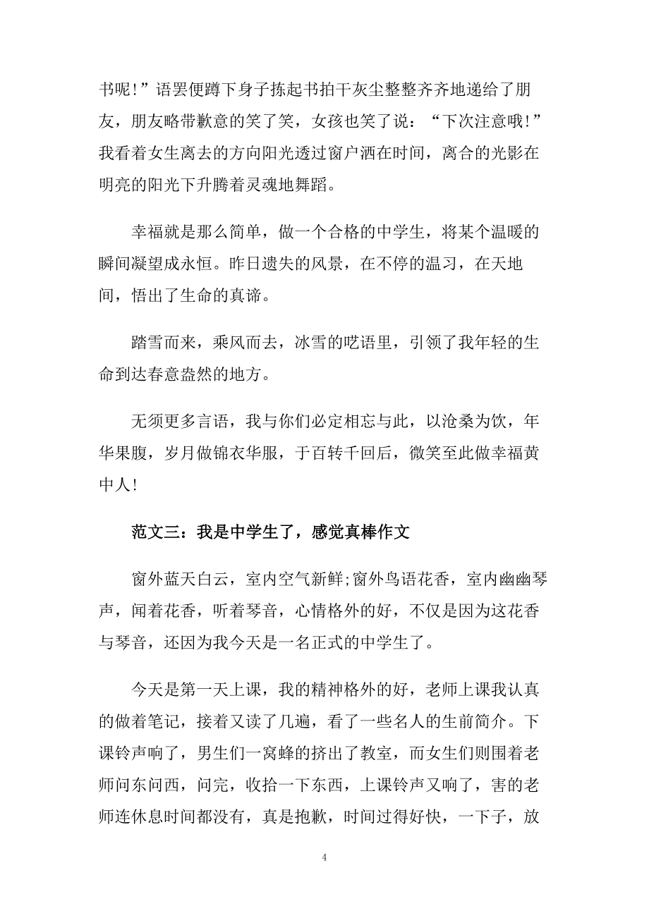 精选中学生作文随笔.doc_第4页