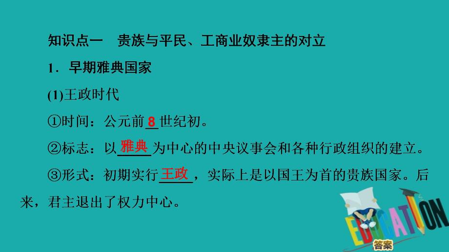 2019-2020学年高中历史新同步人民版选修1课件：专题1　1　雅典往何处去_第4页