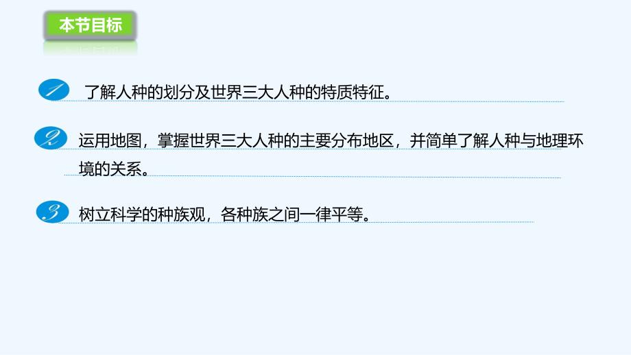 湘教版地理七年级上册3.2《世界的人种》课件4_第3页