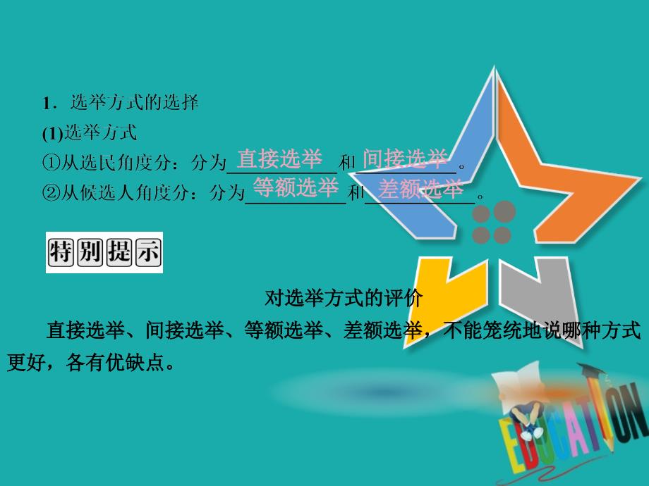 2020届高考政治二轮复习专题五公民的政治生活2我国公民的政治参与_第4页