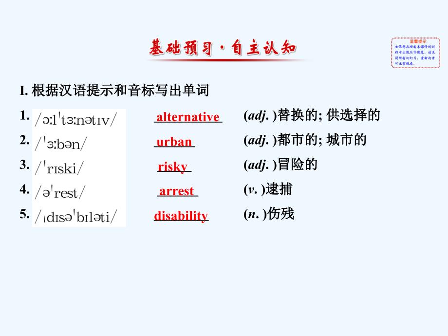 外研版高中英语必修4 Module 1《Life in the Future》（Period 1）课件_第2页