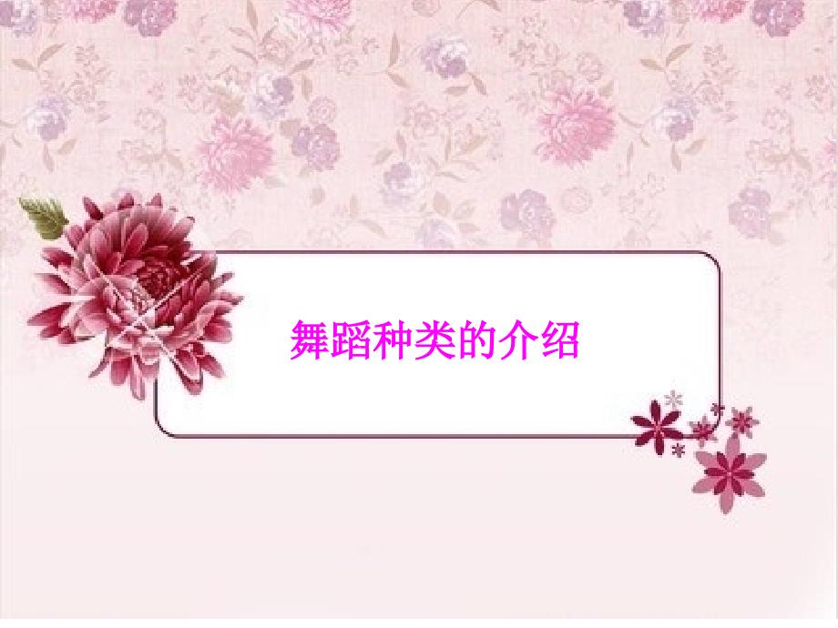 《舞蹈知识大全》PPT课件.ppt_第1页