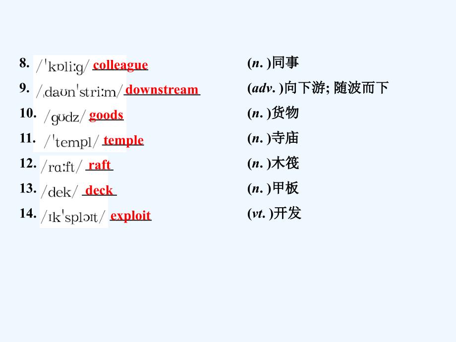 外研版高中英语必修4 Module 5《A Trip Along the Three Gorges》（Period 1）课件_第3页