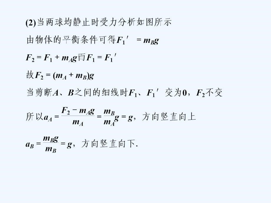 粤教版高中物理必修一专题突破4课件_第5页