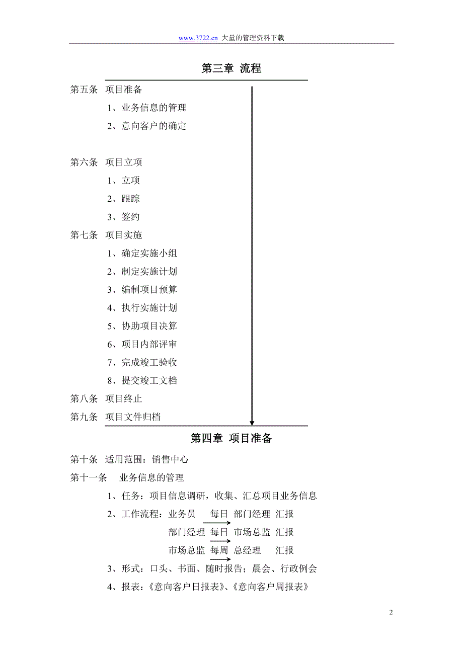 （管理制度）企业制度公司项目管理制度_第2页