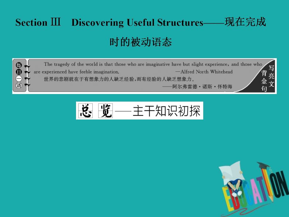 （新教材）2019-2020学年新课程同步人教版高中英语必修第二册课件：UNIT 3 THE INTERNET Section Ⅲ Discovering Useful Structures_第1页