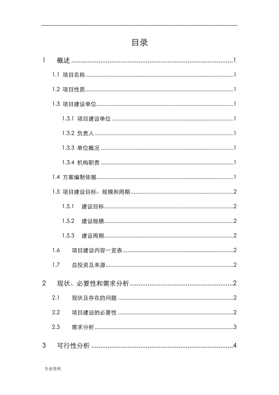 项目建设实施方案模板_第2页