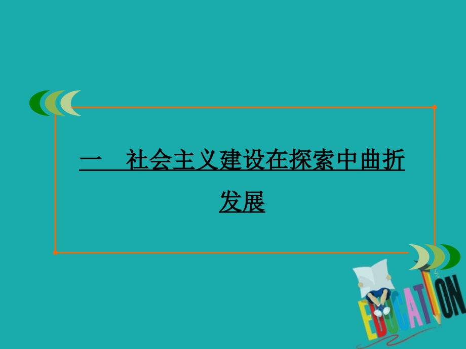 2019-2020学年人民版高中历史必修二学练测课件：专题3 中国社会主义建设道路的探索 1_第2页