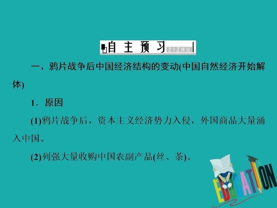 2019-2020学年人民版高中历史必修二学练测课件：专题2 近代中国资本主义的曲折发展 1_第5页