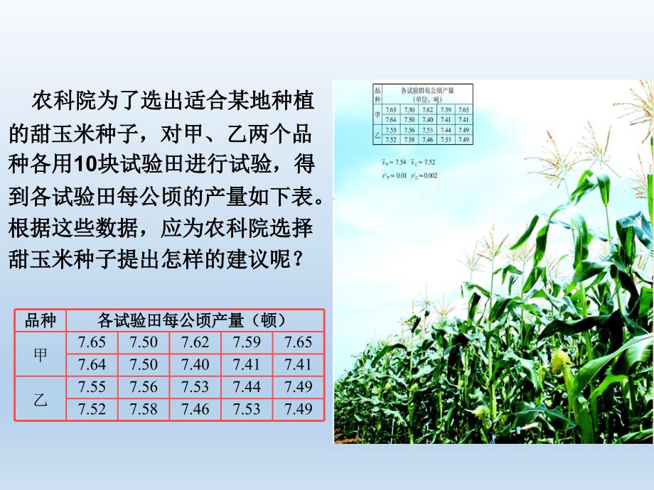 八年级数学下册第二十章数据的分析20-1数据的集中趋势20-1-1平均数课件_第2页